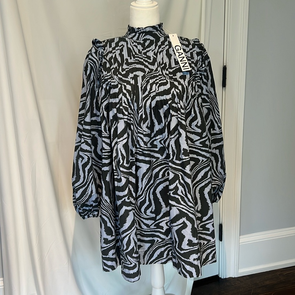 Ganni dress new with tag